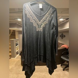New Vocal Long Sleeve Blouse 1xl